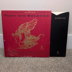 ERICH LEINSDORF ⸺ WAGNER die walkure ⸺ RCA Soria series LDS-6706 5 Vinyl Records - Picture 1 of 2