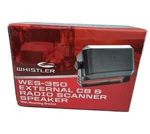 Whistler WES-350 External CB & Radio Scanner Speaker With Mounting Bracket - New - Picture 1 of 4