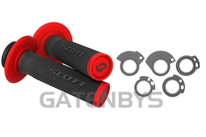 Scott Lock on Motocross Enduro ROT Lenkergriffe für CRF450 EC125 EC250 CRF EC - Bild 1 von 6