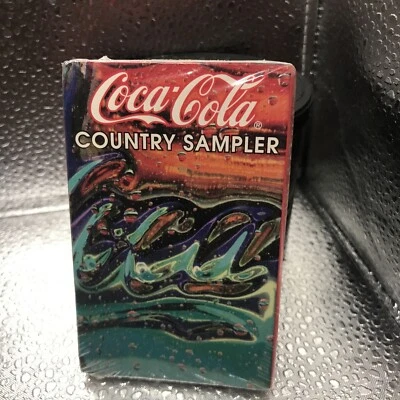 Coca Cola country sampler cassette Factory Sealed 1992 - Image 1 of 2