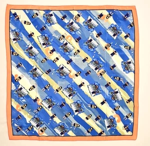 Neu ohne Etikett ? Kiwanis International Bandana quadratischer Schal - Bild 1 von 15