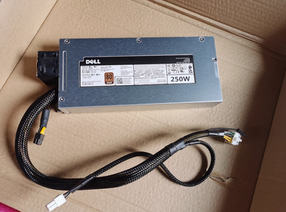 New server PSU FOR DELL Dell  250W poweredge R230 Power Supply 9J6JG 09J6JG - Image 1 of 3