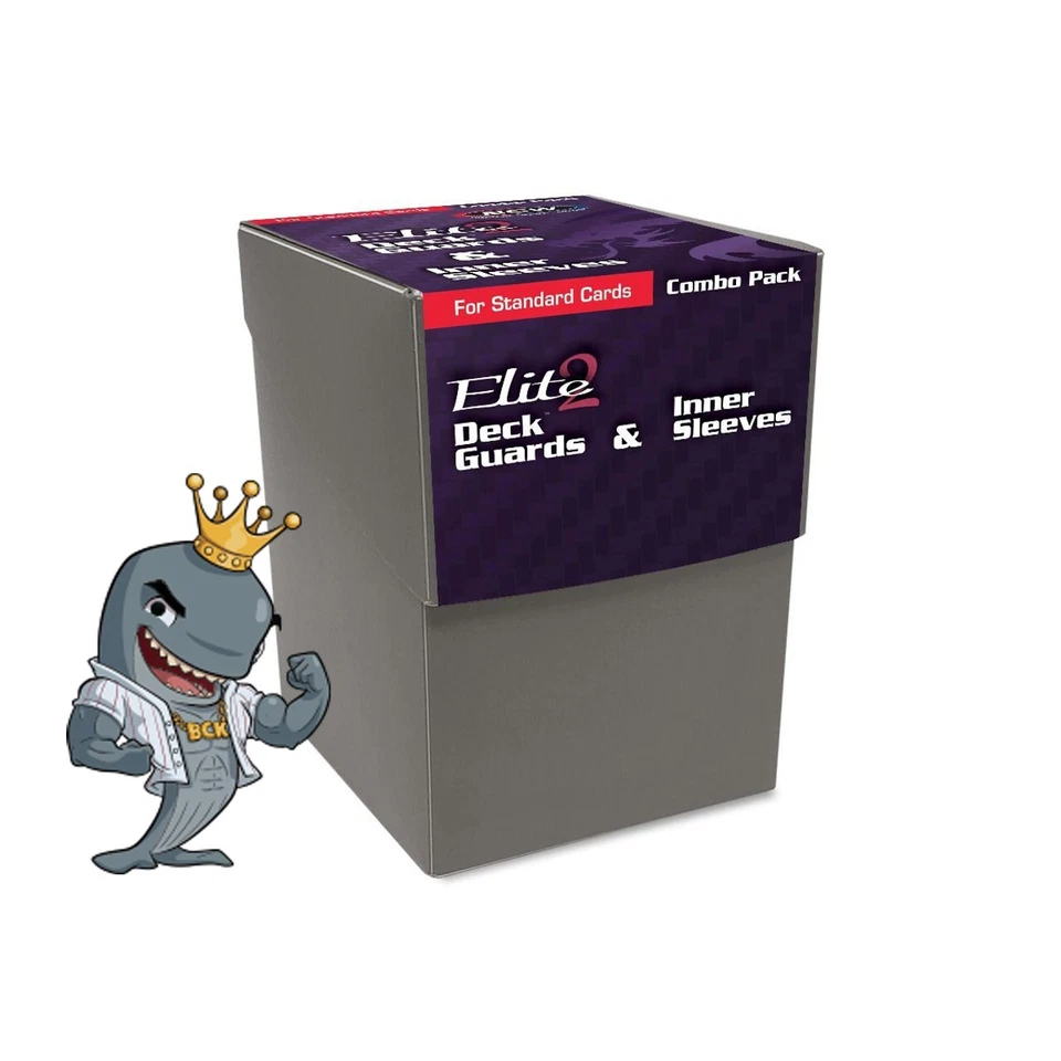 Paquete combinado de juegos BCW - fundas interiores y protectores de cubierta Elite2 - gris ENVÍO GRATUITO Foto 1 de 1