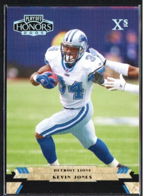 2005 Playoff Honors X's SP/299 #35 Kevin Jones - Image 1 of 2