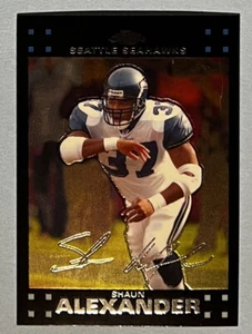 Topps Chrome Shaun 2007 Alexander Seattle Seahawks #TC18 casi nuevo o mejor - Imagen 1 de 2