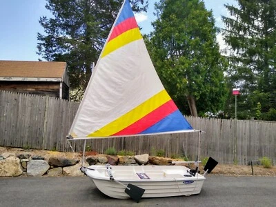 SAILBOATSTOGO Sail Kit for your West Marine Water Tender & Sun Dolphin Water Tender