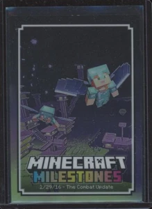 2024 Panini Minecraft Milestones #2 The Combat Update SSP Case Hit - Bild 1 von 2