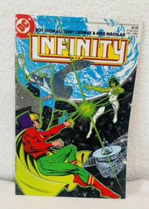 DC Comics Infinity Inc. #9 signiert von Roy Thomas mit Echtheitszertifikat NM 1984 - Bild 1 von 2