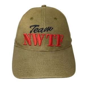 Team NWTF Member Strapback Hat Brown One Size Adjustable Embroidered Empire - Picture 1 of 8