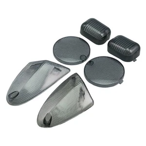 KIT VETRI GEMME FRECCE STOP FUME NERO STR8 RL PER APRILIA SR 50 DAL 2000 - Picture 1 of 1