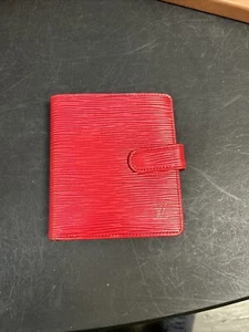 Louis Vuitton Epi Leather Red Wallet - Picture 1 of 8
