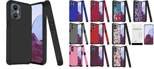 FOR OnePlus Nord N20 5G ShockProof Hybrid Case Phone Cover + Tempered Glass - Picture 1 of 11