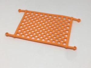 LEGO Friends : Filet Flexible plastique 8 x 14 - Réf 30923 orange - Set 41335 - Imagen 1 de 1