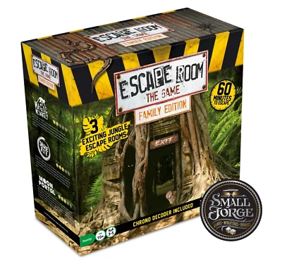 Escape Room - The Game. Family Edition - JUNGLE. 3 Escape Rooms. NEW - Image 1 of 4