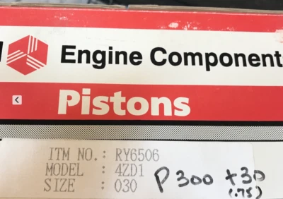 *Componentes del motor ITM - RY6506 030 - Se adapta a Isuzu Amigo, camioneta, soldado 2,3 L Foto 1 de 4