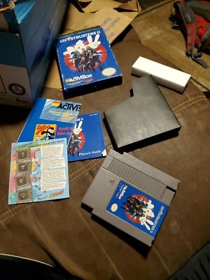 Ghostbusters II (Nintendo Entertainment System, NES) with Cib And Inserts - Image 1 of 4