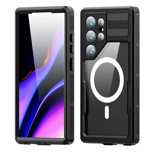 For Samsung Galaxy S24+ Plus Ultra 5G 360° Waterproof Shockproof Full Cover Case - Picture 1 of 15