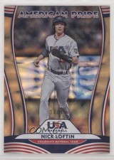 2020 Panini Donruss American Pride Gold /99 Alec Bohm Nick Loftin #AP16