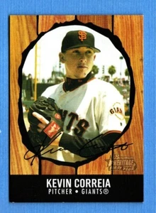 2003 Bowman Heritage Facsimile Signature #183 Kevin Correia Giants - Picture 1 of 1