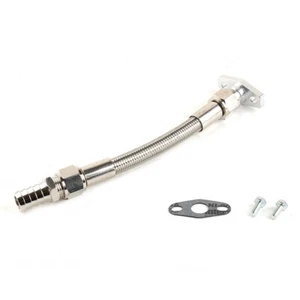 20cm 10AN Oil Return Line kit For 10AN MHI TD03 TD04 TD05 TD06 to 3/4" barb - Picture 1 of 4