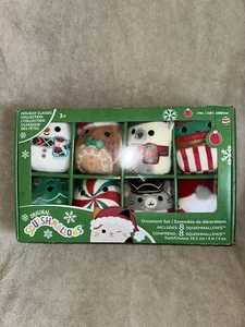 Original Squishmallows Holiday Classic Collection Ornamente 8er Set Weihnachten - Bild 1 von 2