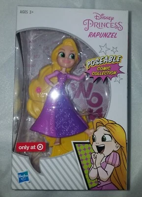 Muñeca Disney Princesa Rapunzel Colección Cómic 5" Posable Figura Exclusiva Foto 1 de 3