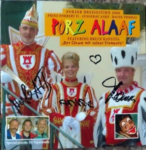 PORZ ALAAF - German Clown Music - Bruce Kapusta, 2006 CD, SIGNED - Imagen 1 de 4