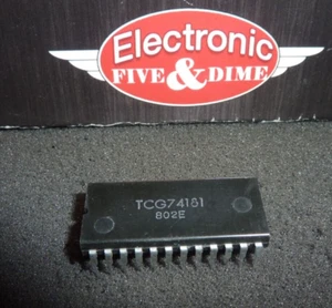 TCG74181 TTL Arithmet IC Logic Unit Fuction Generator 24-lead DIP IC - Picture 1 of 1