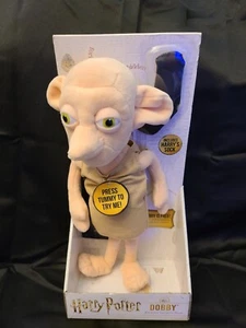 The Noble Collection Harry Potter Dobby Interactive Plush - Picture 1 of 12