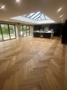 Walnut herringbone 15mm thick 3.5mm walnut wear gorgeous lush American pure choc - Picture 1 of 24