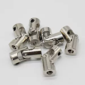 5Pcs Metal RC Boat Car Shaft Coupler Motor Connector Universal Joint Coupling - Picture 1 of 7