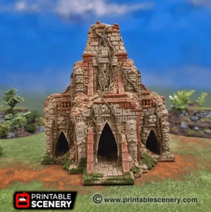 Temple of Eden - Fantasy Terrain - Fantasy Jungle Tabletop Terrain - Picture 1 of 11