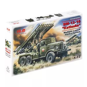 ICM 72571 Plastik Modellbausatz Maßstab 1:72 BM-13-16 Sowjetische Armee Rakete Volley System - Bild 1 von 10