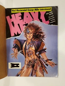 Heavy Metal Magazine 1985 10 High Grade Issues (9 w/ original mailing covers) NM - Picture 1 of 10