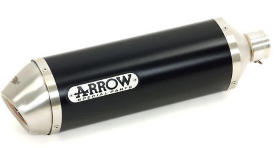 71744AKN Silencioso Maxi Race-Tech aluminio Dark OM9 Aprilia RSV 4 RR/RF 15-16 - Imagen 1 de 1