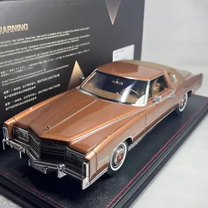 1/18 GLM Stamp 1978 Cadillac Eldorado BIarritz Ruidoso Saddle Met STM1978013 - Picture 1 of 4