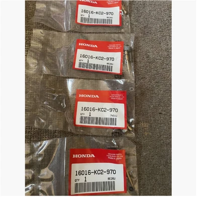Juego de tornillos para carburador HONDA CB750F genuino 16016-KC2-970 nuevo sin usar Foto 1 de 2