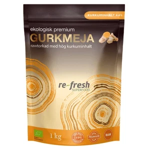Bio Kurkuma Pulver 1kg - Curcuminoide 5-7% | Re-Fresh Superfood Schweden - Bild 1 von 1