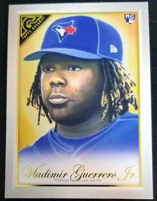 2019 Topps Gallery #98 Vladimir Guerrero Jr. Rookie RC Toronto Blue Jays  - Image 1 of 2