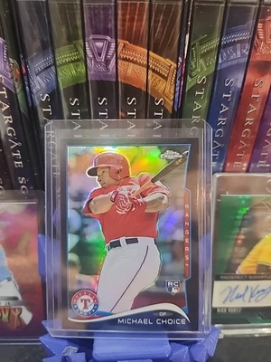 2014 Topps Chrome Michael Choice Black Refractor 44/99 #MB-11 - Image 1 of 4