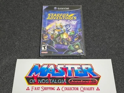Gamecube STARFOX ADVENTURES New Factory Sealed Nintendo Black Label Star Fox - Image 1 of 4