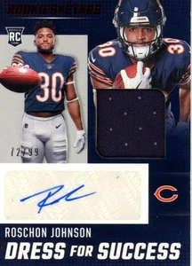 2023 Panini Rookies & Stars - Dress For Success #DS-RJ Roschon Johnson /99 auto - Picture 1 of 2