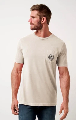 Camiseta de golf Travis Mathew Country Club para hombre favorita local talla XL beige estilo A45696 Foto 1 de 4