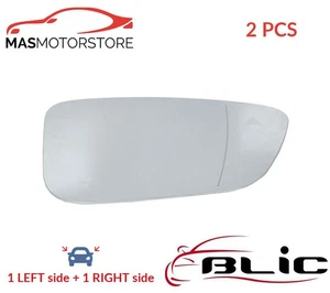 REAR VIEW MIRROR GLASS PAIR LHD ONLY BLIC 6102-05-2001052P 2PCS I NEW - Picture 1 of 6