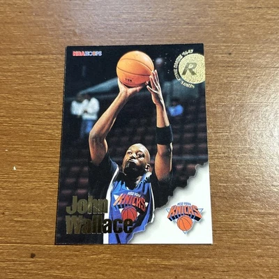 John Wallace 315 1996-97 Hoops RC Rookie New York Knicks Card - Изображение 1 из 2