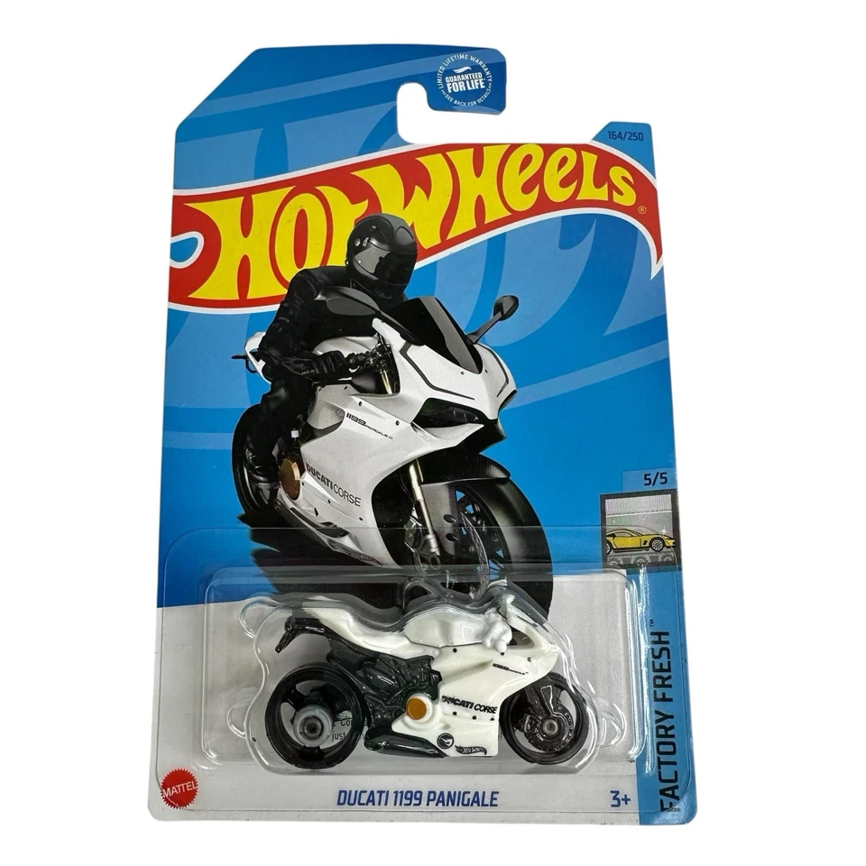 Ducati 1199 Panigale 164/250 blanco Hot Wheels Treasure Hunt Th Factory Fresh 5/5 Foto 1 de 2