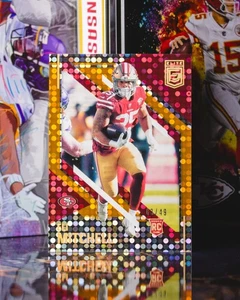 2021 Panini Donruss Elite #187 Eli Mitchell Orange Dots /49 Rookie - Picture 1 of 2