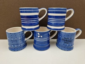 WHITTARD CLIPPER TEA  coffee espresso mini mugs x 5 - Picture 1 of 4