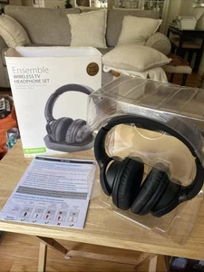 Avantree Ensemble Wireless Headphones BTHT-5150-BLK. w Original Box - Picture 1 of 7