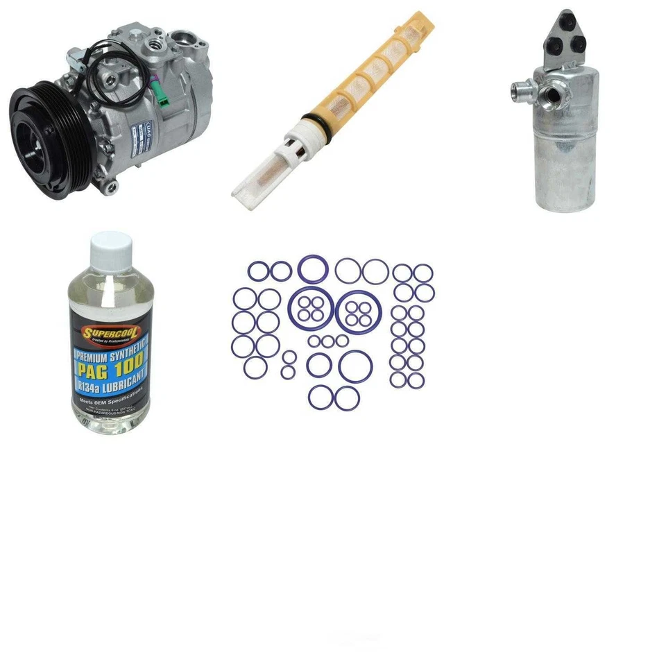 Kit Compresor Aire Acondicionado-Kit Repuesto Compresor UAC KT 1769 se adapta 00-02 Audi S4 Foto 1 de 1